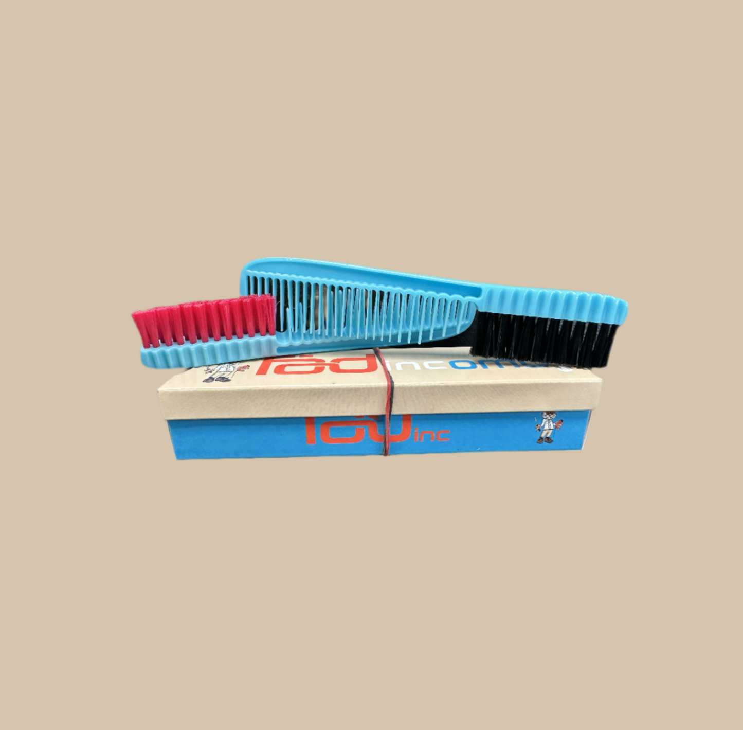 Fādincomb Blue/ Black & Red