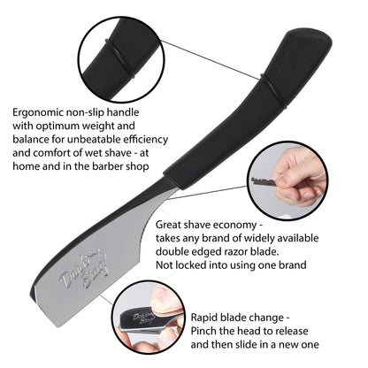 DARK STAG KAMISORI Cut Throat Shaving Razor Shave Barber Blade