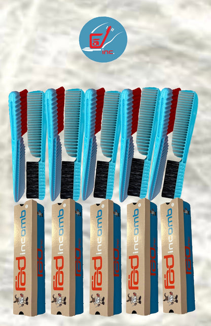 Fādincomb Blue/ Red & Black