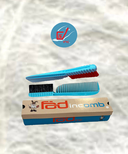 Fādincomb Blue/ Red & Black